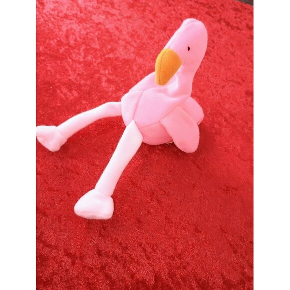 Ty‎ Beanie Baby "Pinky" Flamingo 1996 McDonalds Exclusive Plush Toy - Picture 4 of 6